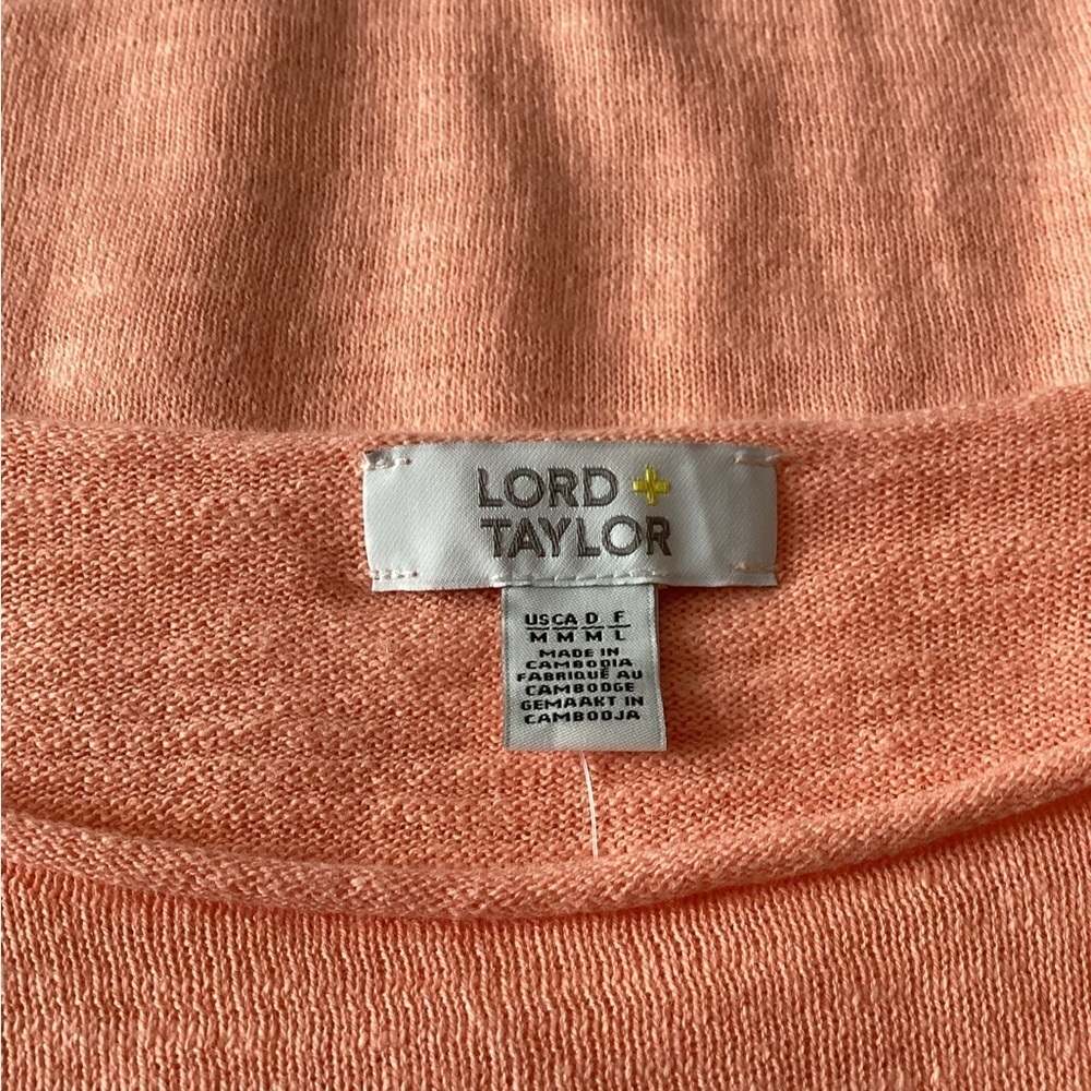 Lord & Taylor Nectar Color Tunic - Picture 4 of 7